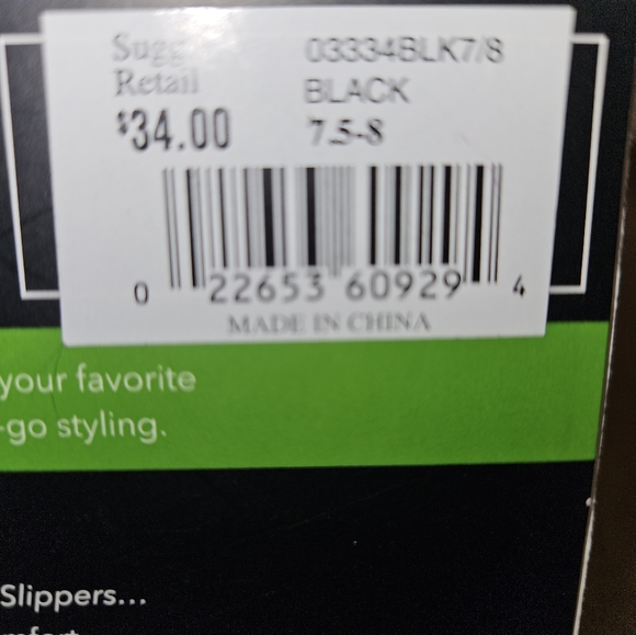 Isotoner Signature Woodlands Memory Foam Indoor/Outdoor booties with Aztec print - Picture 6 of 11